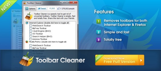 toolbar cleaner banner